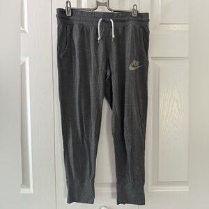Nike Heather dark grey Joggers sz M